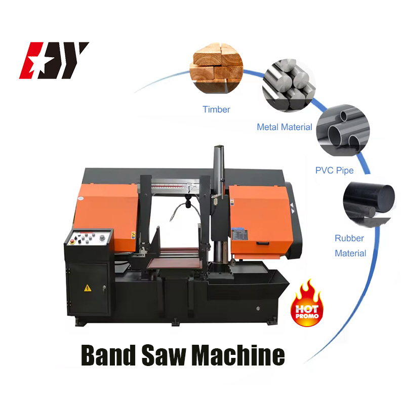 Band Saw Manufacturing Plant Semi Automatic Metal Cutting Band Saw Machine